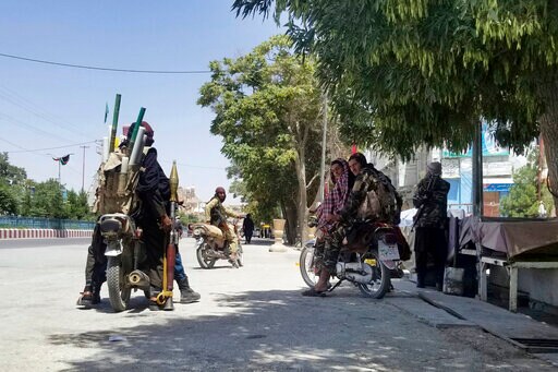 Taliban Press Advance after Capturing 2 Major Afghan Cities