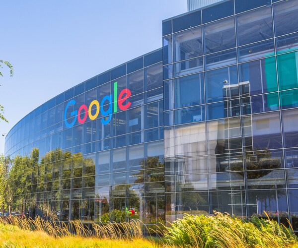 The Google headquarters in Mountain View, California