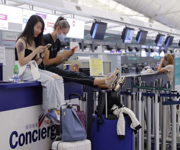 Protests Force Hong Kong Airport to Cancel All Flights for 2nd Day