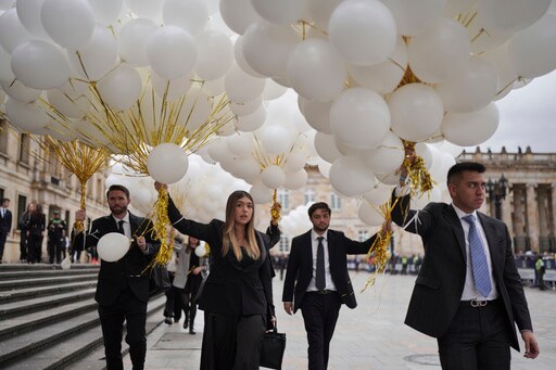 Colombians Bid Farewell to Presidential Hopeful Uribe After Shooting at Political Rally