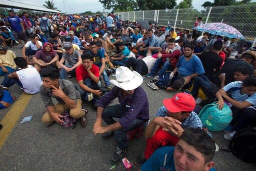 'We Are Hungry!" Migrants Wail at Mexico-Guatemala Border