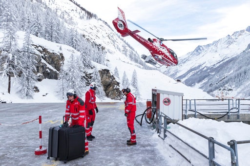 The Latest: Rail Service Resumes from Snowbound Swiss Town