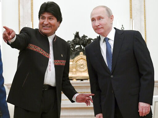 Bolivian President Visits Russia to Discuss Expanding Ties