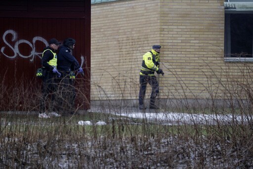 5 Shot at Adult Education Center in Sweden