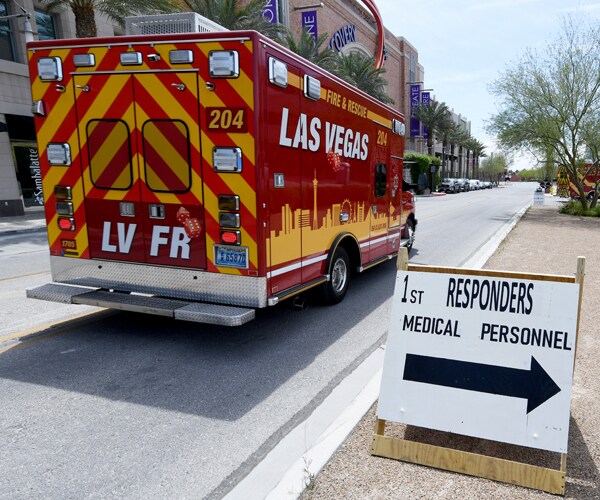 an ambulance in las vegas