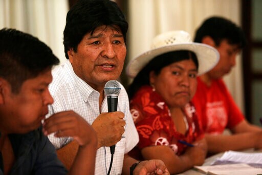 Morales Names His Candidate for Bolivia Presidential Vote