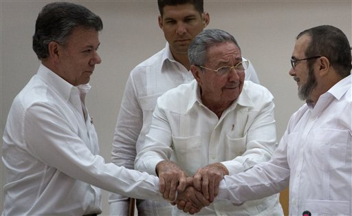 Breakthrough in Talks Moves War-weary Colombia near to Peace