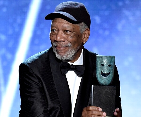 Morgan Freeman: SAG Statue's Full Frontal Male Nudity Time's Up