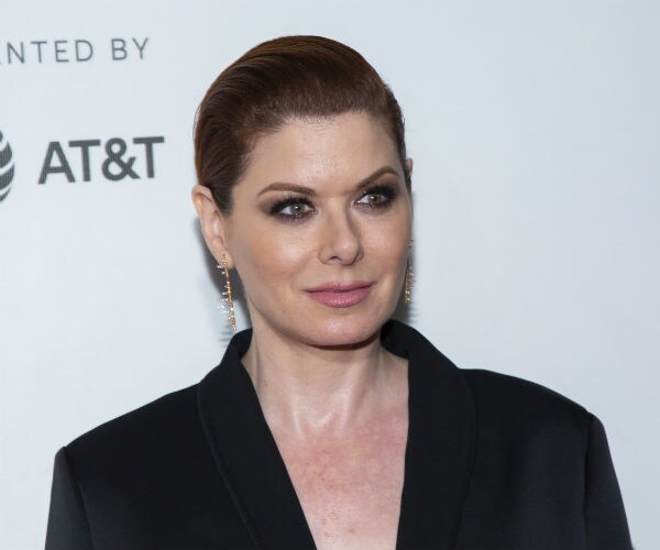 debra messing is shown