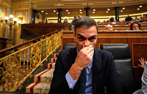 The Latest: Spanish Parliament Rejects Govt Spending Plan
