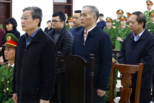 Vietnam Sends Ex-ministers, Executives, to Prison for Graft