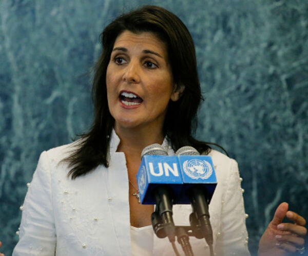 Trump's UN Envoy: 'Every Day I Feel like I Put Body Armor On'