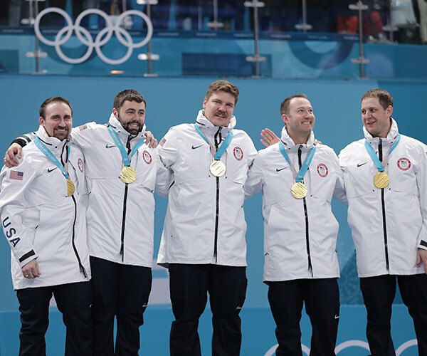 'Simpsons' Win: Curling Gold Medal for USA Predicted Years Ago