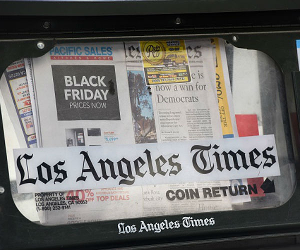 WashPost: LA Times to Be Sold to Billionaire Physician 