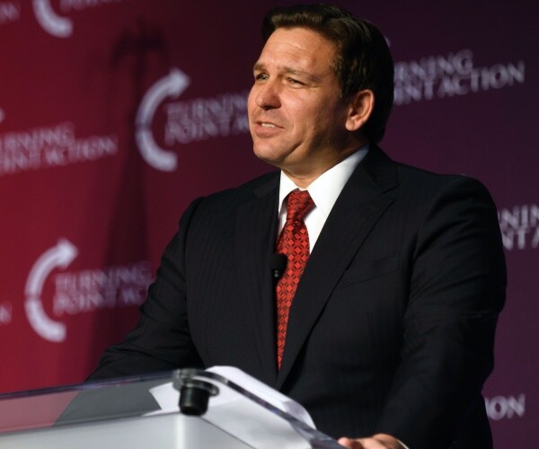 Newsom Makes $100K Donation to DeSantis Challenger