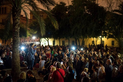 Spanish Police Fire Rubber Bullets near Catalan Voting site