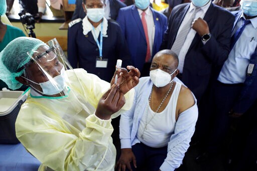 Zimbabwe Starts Administering China's Sinopharm Vaccines