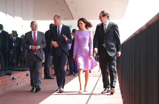 Prince William, Kate Attend Concert for Children in Hamburg