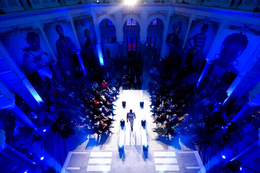 Glamour Night for Bosnia Migrants Presenting Fashion Brand