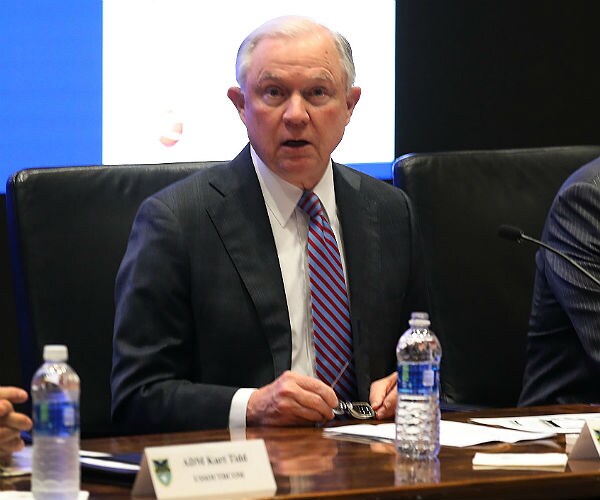 AG Sessions Cites 'Anglo-American Heritage' of Sheriff's Office