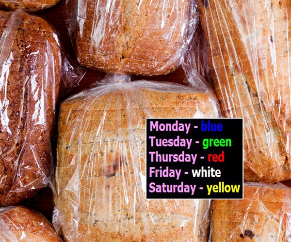 Baker's Secret Outed: Bread Twist Tie Color Tells Freshness | Newsmax.com