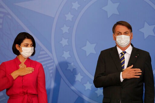 Brazil First Lady, Another Cabinet Minister Infected