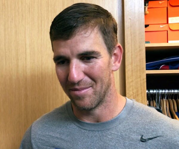 eli manning of the new york giants 