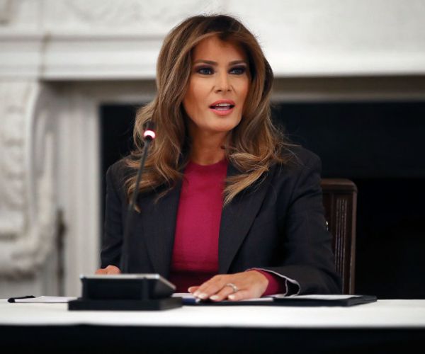 First Lady Vows to Fight Cyberbullying Despite Critics