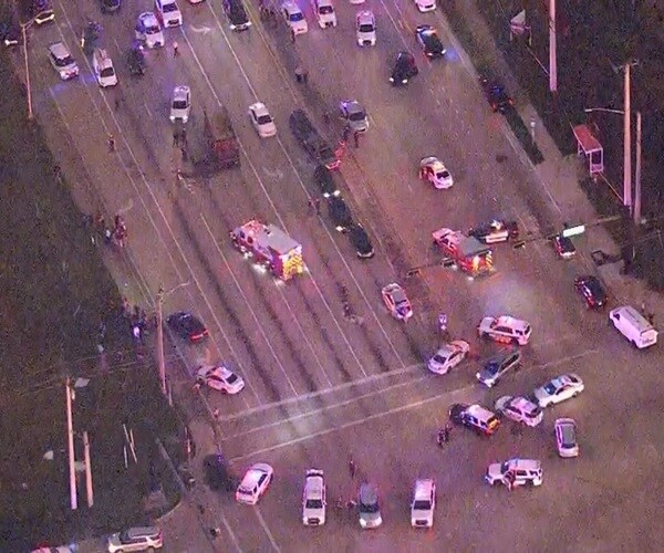 Chase with Stolen UPS Truck Ends with Shootout, 4 Dead