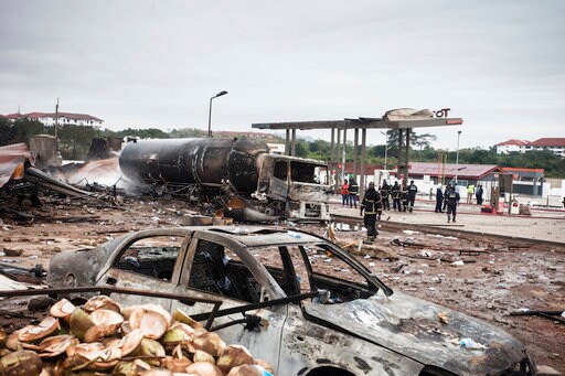 Gas Station Explosions in Ghana's Capital Kill 6 People