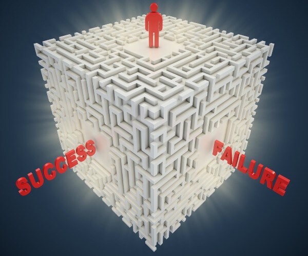 greet success and failure the same way  