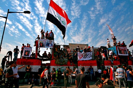 Thousands Rally in Iraq to Mark One Year of Protests