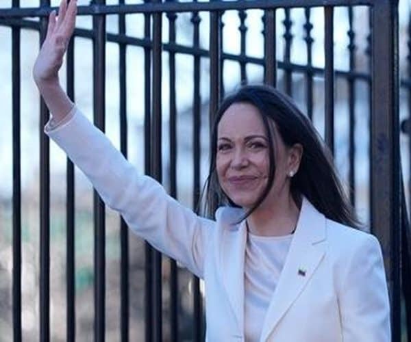 Machado Tells Supporters 'We Can Count on President Trump'