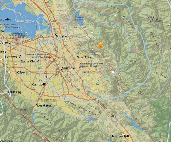 San Jose Earthquake: Magnitude 3.9 Tremor Is Second One in Hours