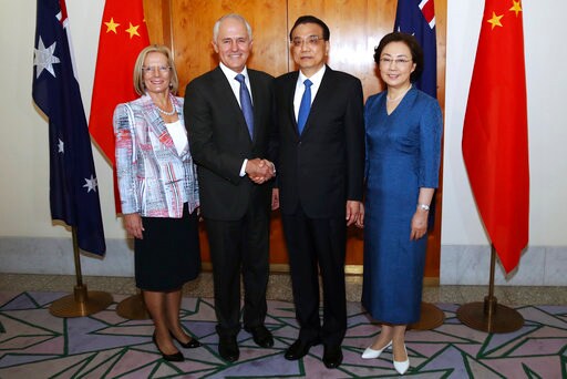 Chinese Premier Warns Australia against Protectionism