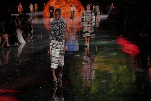 Showmanship Returns at Chanel as Designer Blazy Debuts under a Sky of Planets