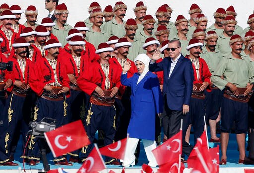 Turkey President Raps US, Russia, Iran for Presence in Syria