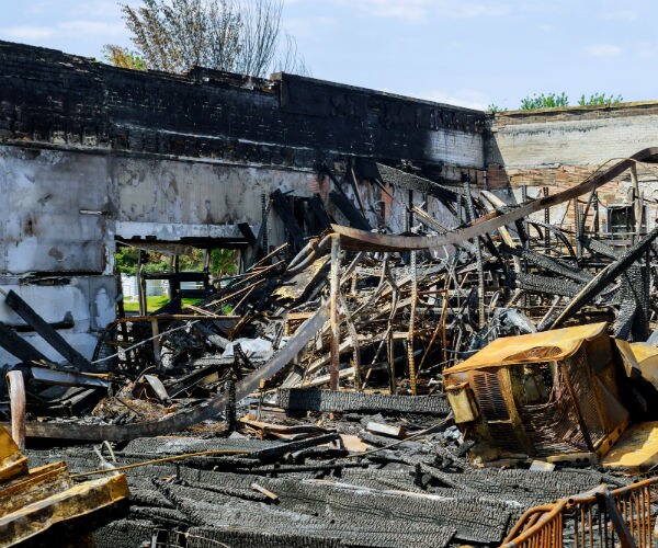 businesses fire burned down in minneapolis protest and riots fueled by death of george floyd 