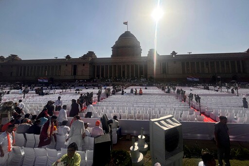 Relying on Coalition Partners, Modi Is Sworn in for a Rare Third Term as India's Prime Minister