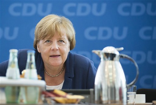 Merkel Looks to Shore up German Support for Greek Bailout