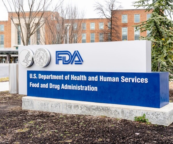 sign outside of FDA headquarters