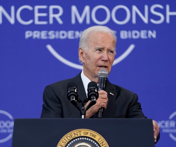 President Biden to Cancer Survivors: 'Don't Jump!'