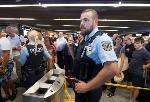 German Police: Frankfurt Airport Terminal Partly Evacuated