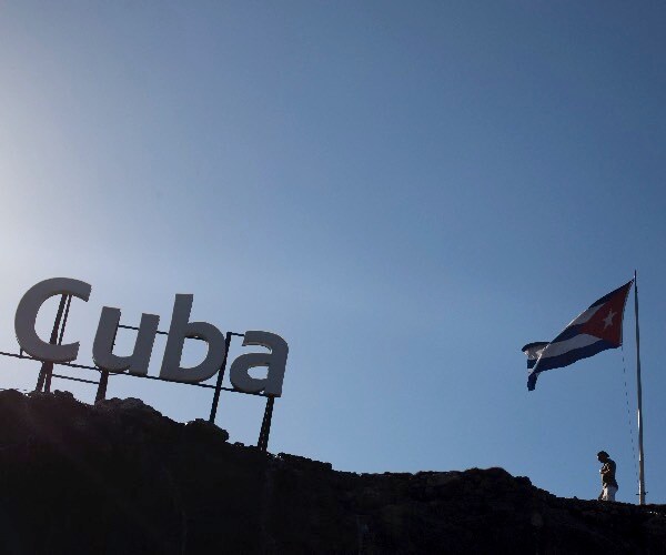 view of cuban leader fidel castro's tomb at the santa ifigenia cemetery in cuba.