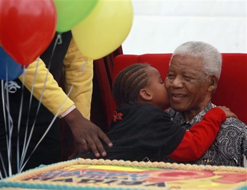 Mandela Launches Children's Hospital 