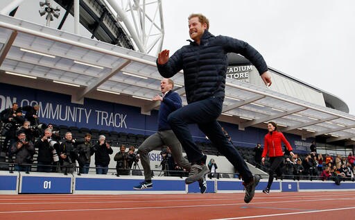 Prince Harry Bests William, Kate in London Royal Run