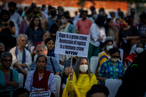 Protests in India against Release of 11 Convicted Rapists