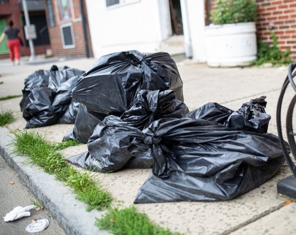 Philadelphia Trash Piles up as Pandemic Stymies Its Removal