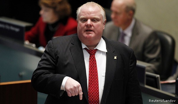 Toronto Mayor Seeks Help for Substance Abuse