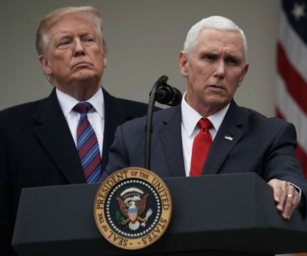 president donald trump and vice president mike pence speak